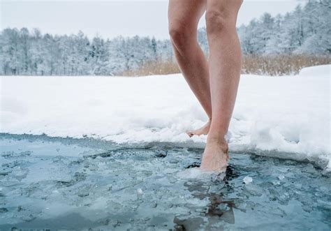 nude ice bathing|The naked truth: cold